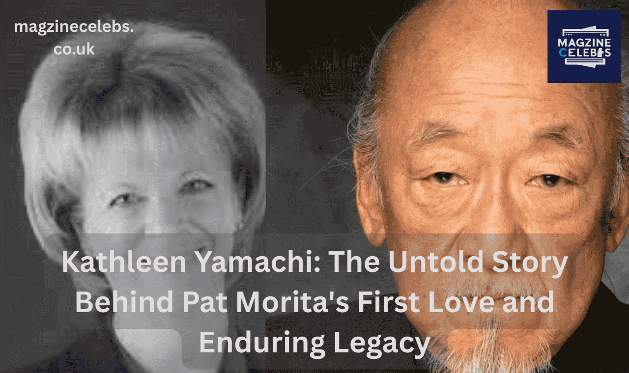 Pat Morita with Kathleen Yamachi, his first love and wife