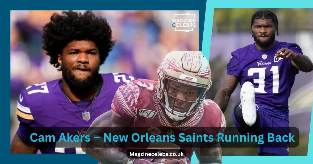 Cam Akers in New Orleans Saints uniform during 2025 preseason training camp