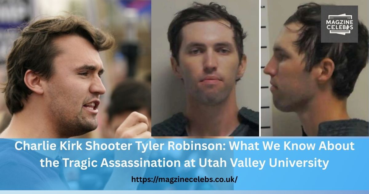 Charlie Kirk Shooter Tyler Robinson – Utah Valley University Assassination Breaking News Feature