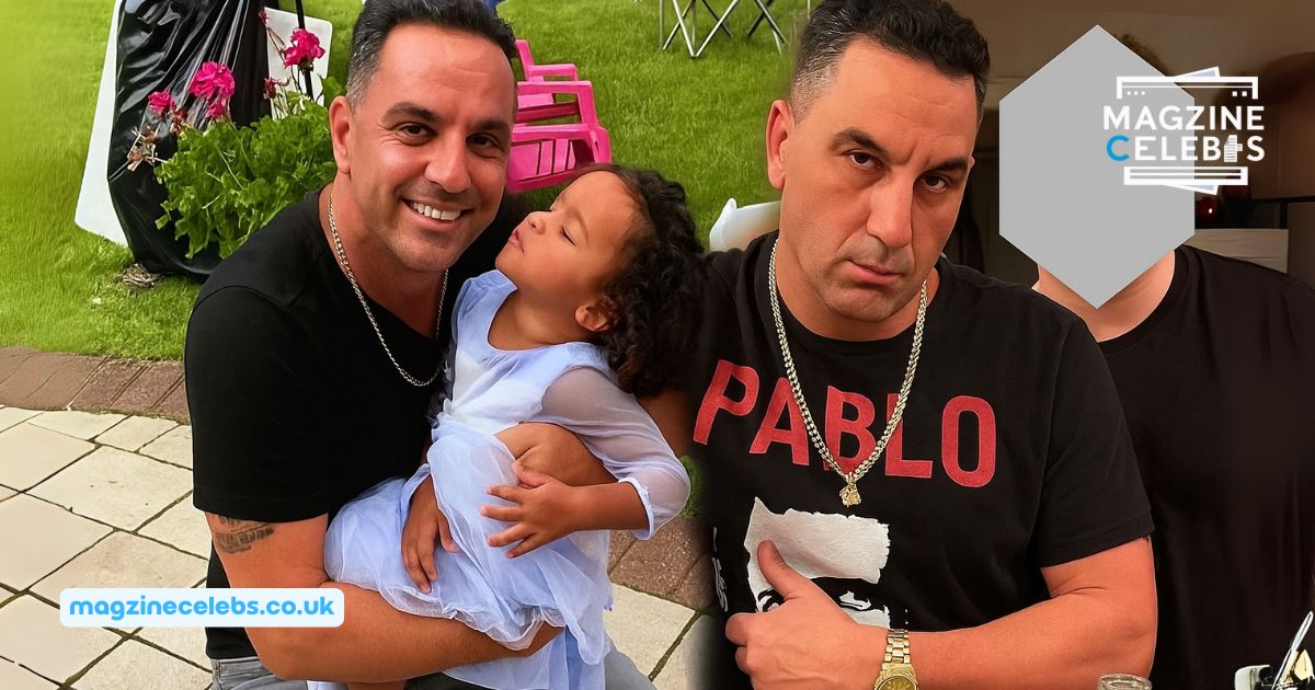 Dino Guilmette smiling with his daughter outdoors and another serious portrait indoors, 2025 feature banner