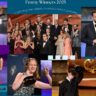 Emmy Awards 2025 winners celebrated on stage with trophies, showcasing the year’s biggest achievements in television entertainment.