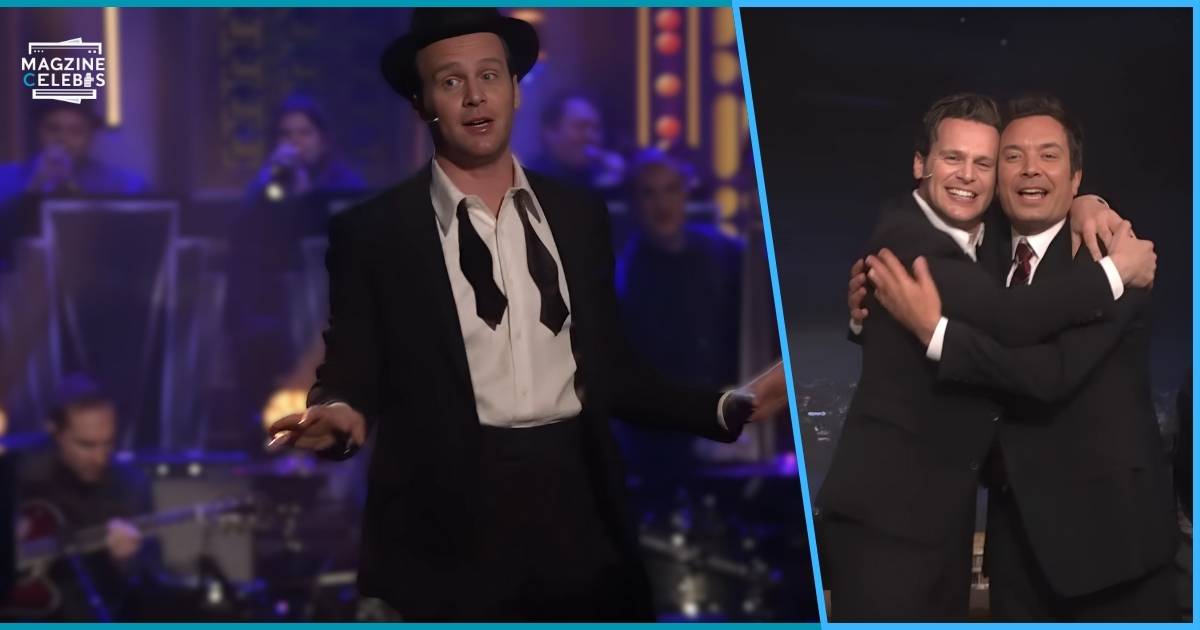 Jonathan Groff sings “Mack the Knife” on The Tonight Show, teasing Broadway’s Just In Time