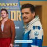 Pedro Pascal collage as Reed Richards in Fantastic Four and The Mandalorian red carpet look for net worth 2025 article