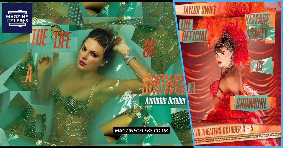 Taylor Swift announces The Life of a Showgirl album release party at AMC Theatres worldwide in October 2025