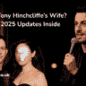Tony Hinchcliffe with a female companion at an event – latest 2025 updates about his wife