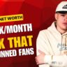 Jynxzi Net Worth $450k/Month Leak That Stunned Fans - Magzine Celebs article image showing Jynxzi in a beige hoodie.
