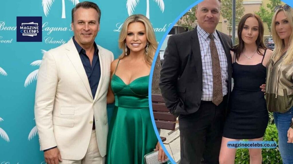 Simon Barney with Tamra Judge during RHOC years.