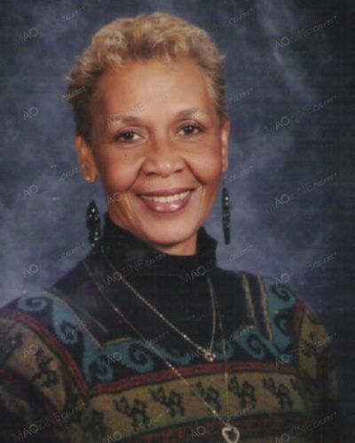 Constance Goble Boykin Garcia, daughter of NASA mathematician Katherine Johnson and an educator.