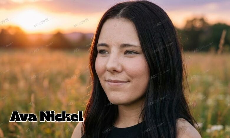 Portrait of Ava Nickel, rising sports marketing student at the University of North Dakota (UND) and former high school athlete.