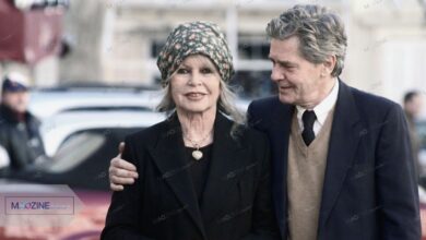 Bernard d'Ormale supporting his wife Brigitte Bardot in their final years together. The devoted husband standing by the French icon.