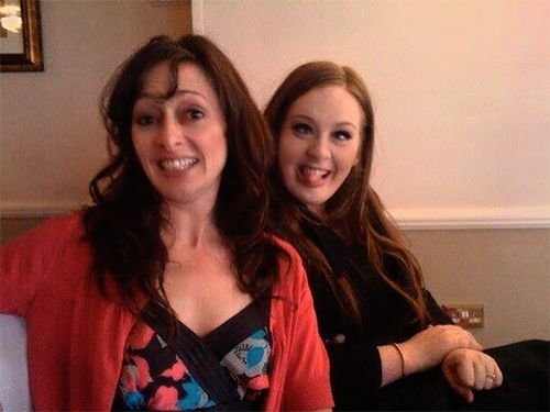Adele with her Mother | Adele Parents