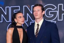 Dua Lipa with her boyfriend | Callum Turner