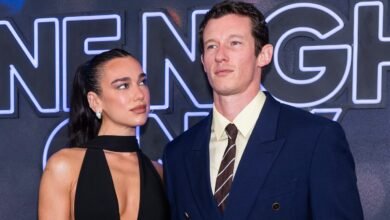 Dua Lipa with her boyfriend | Callum Turner